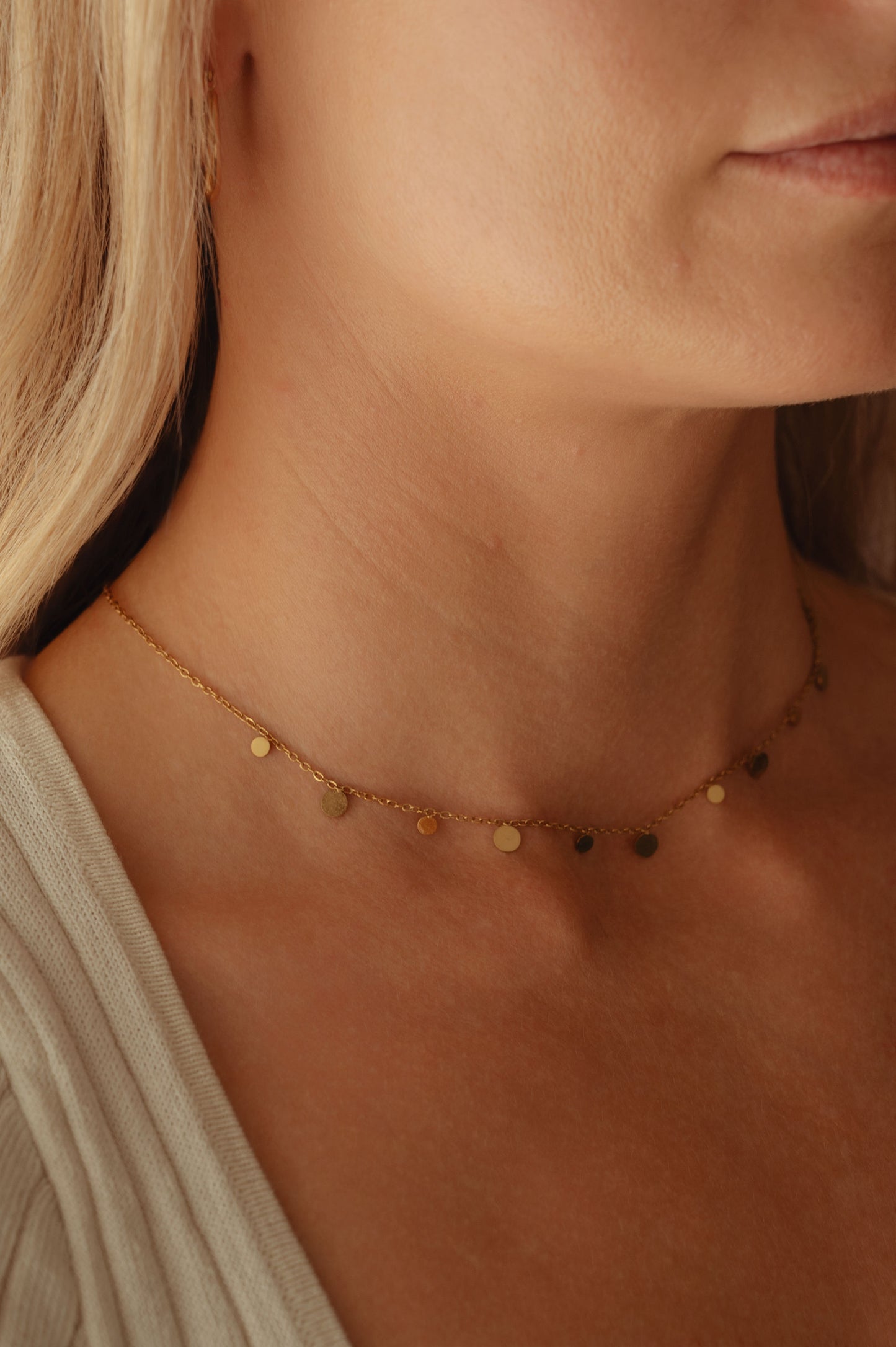 Charm Necklace - Round